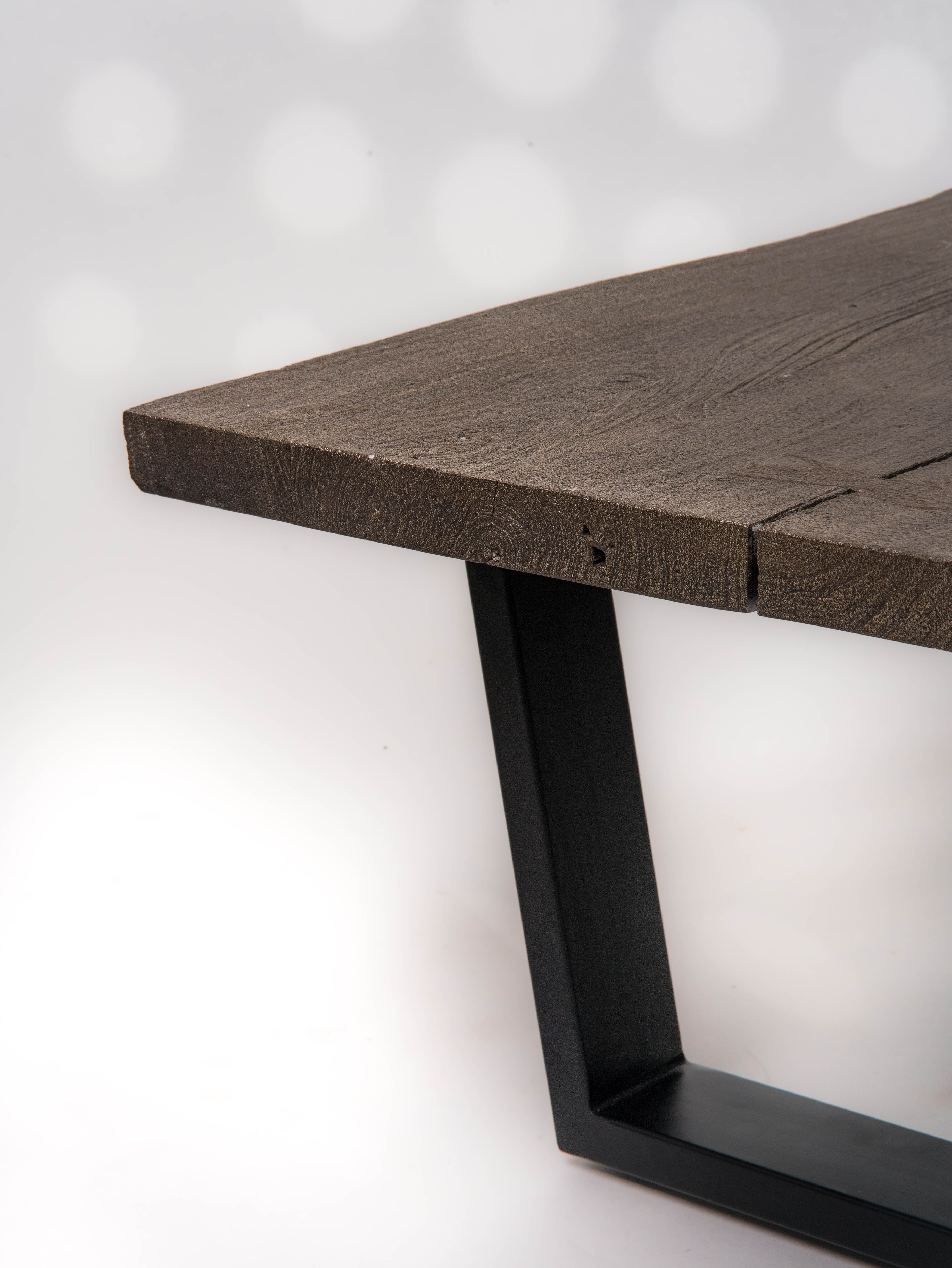 Elm Live Edged Coffee Table (50") - Aston Rustic