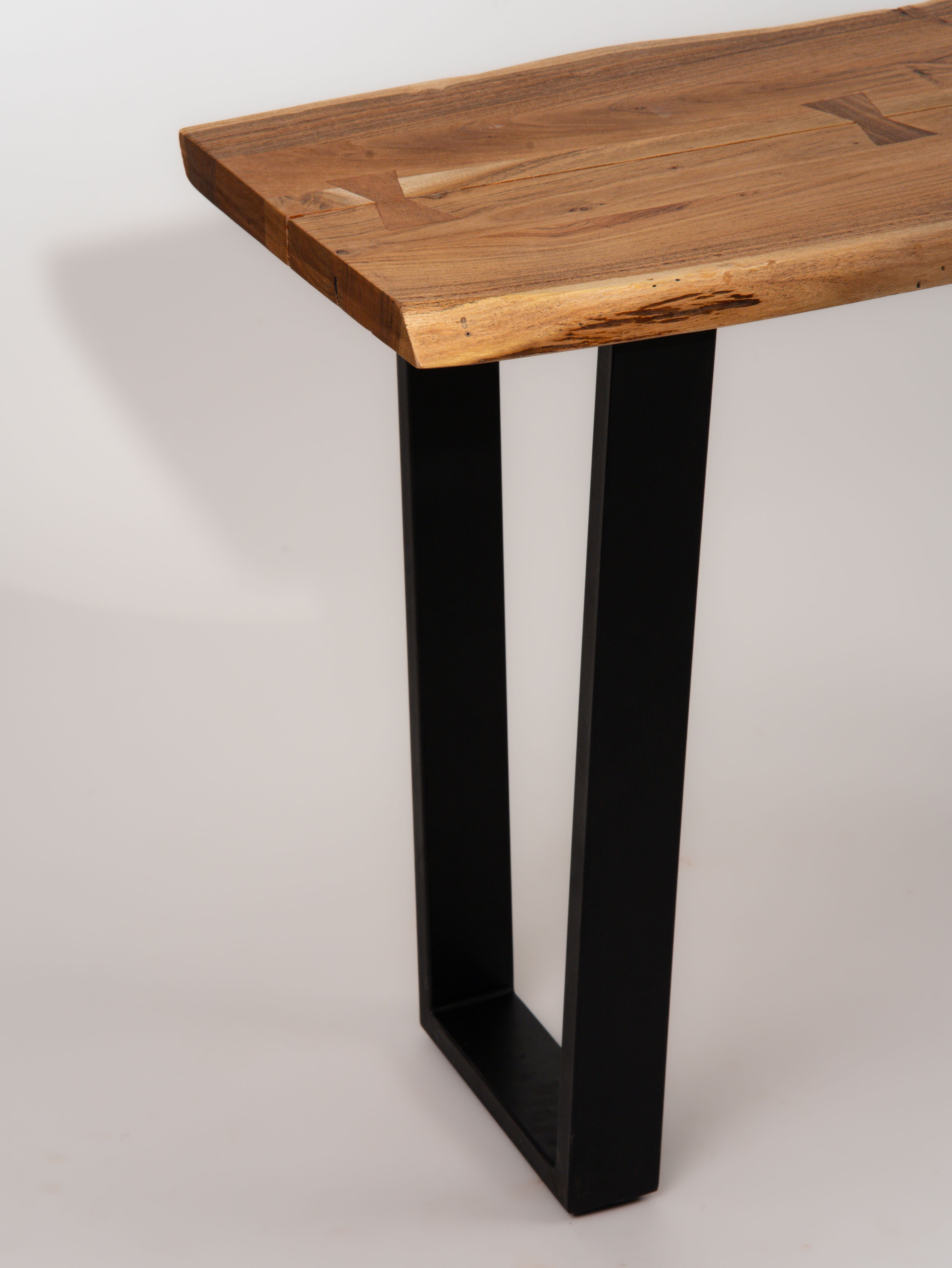 Elm Live Edged Console Table (50") - Natural