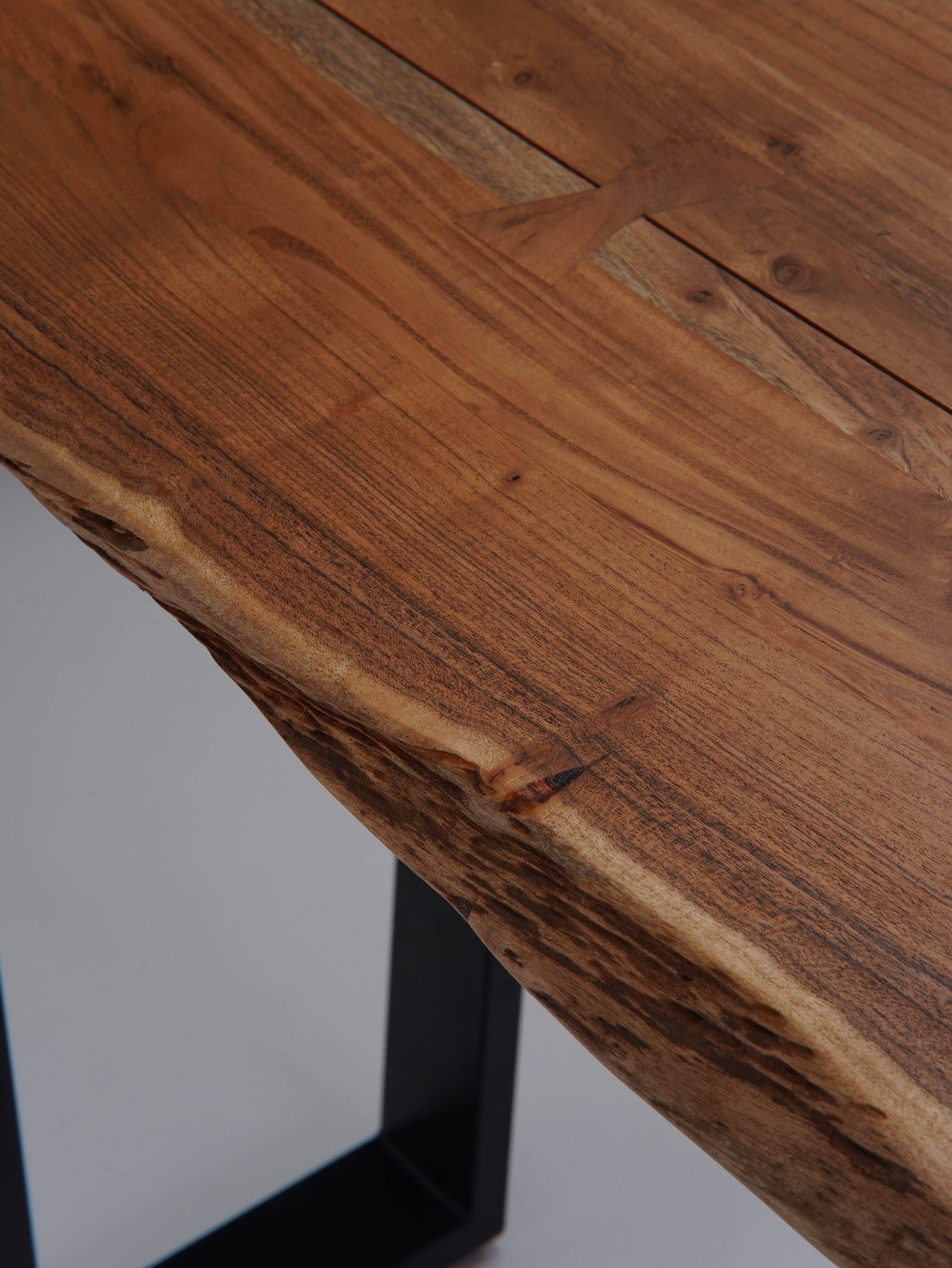 Elm Live Edged Console Table (50") - Natural