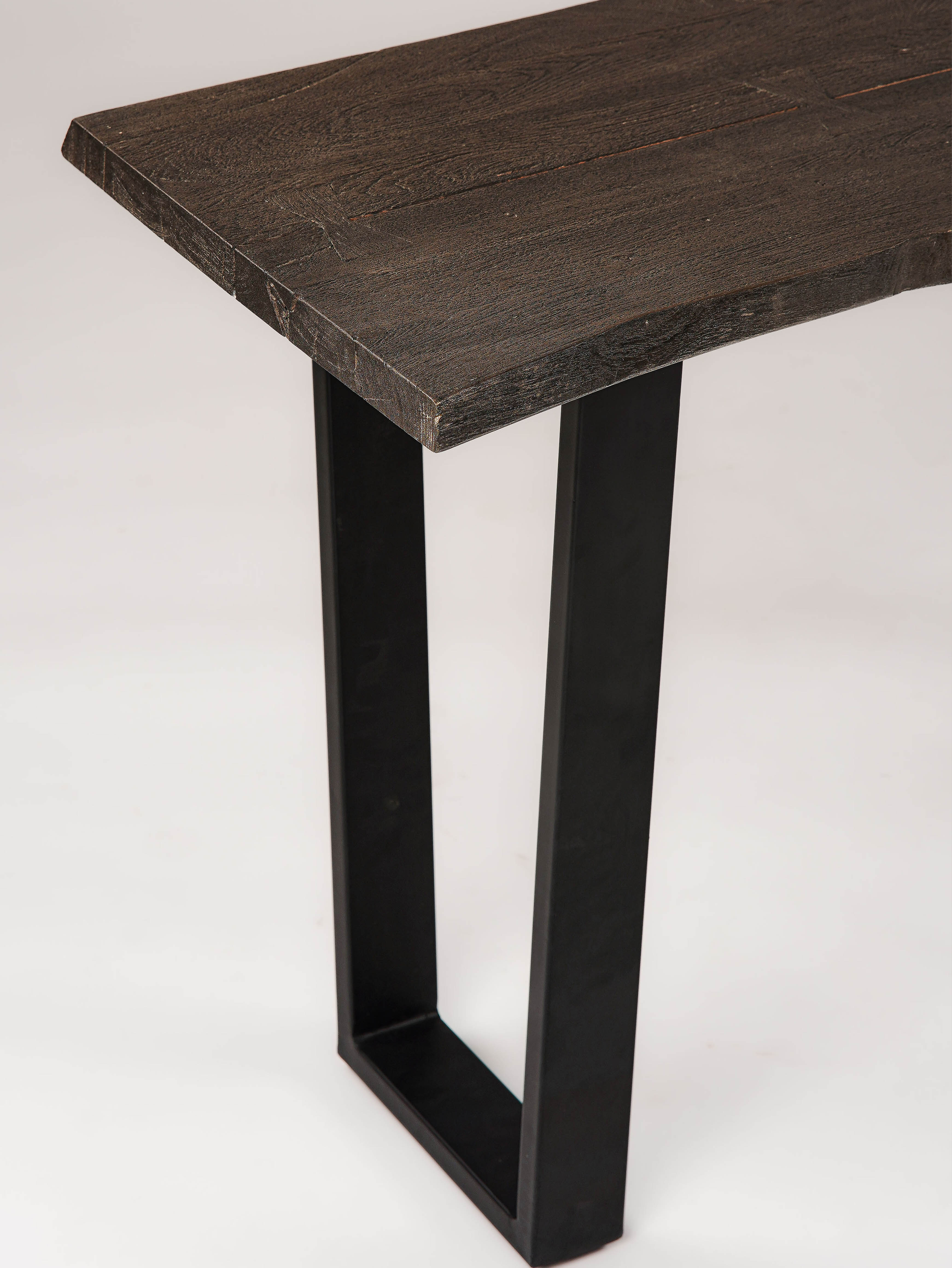 Elm Live Edged Console Table (50") - Aston Rustic
