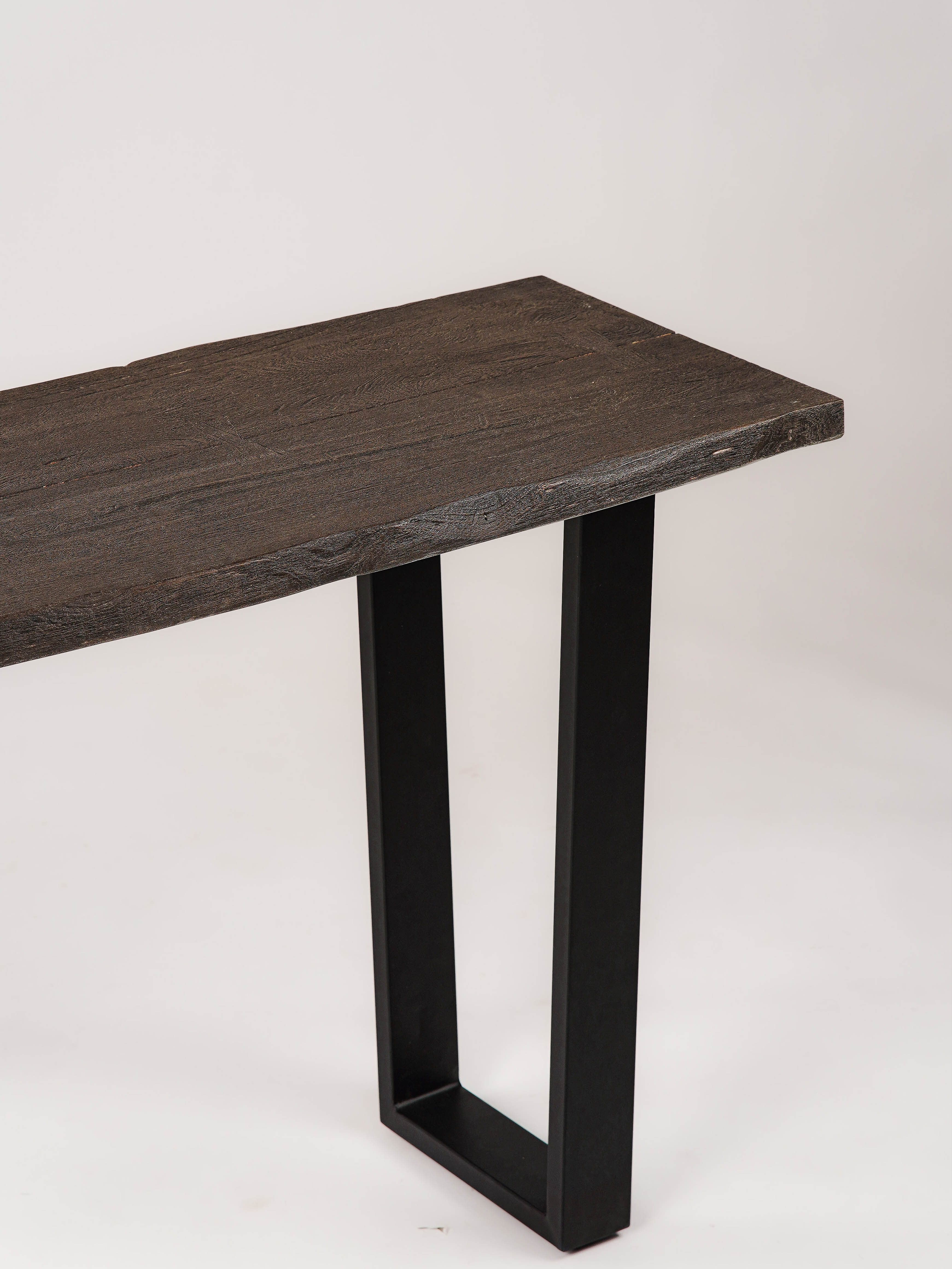 Elm Live Edged Console Table (50") - Aston Rustic