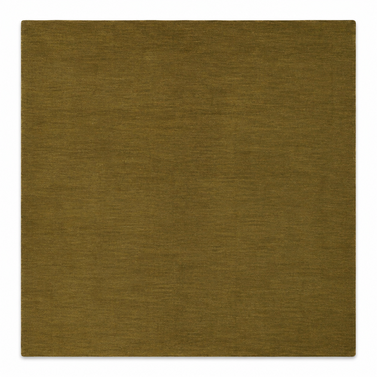 Plain Hand Knotted Wool Rug