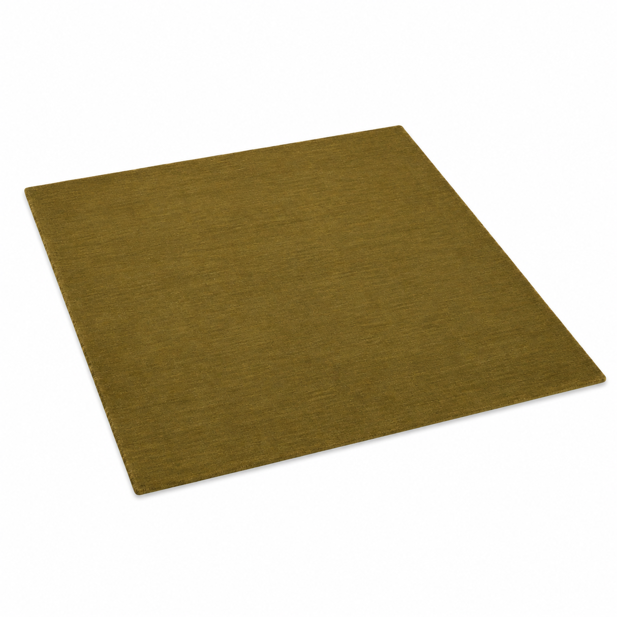 Plain Hand Knotted Wool Rug