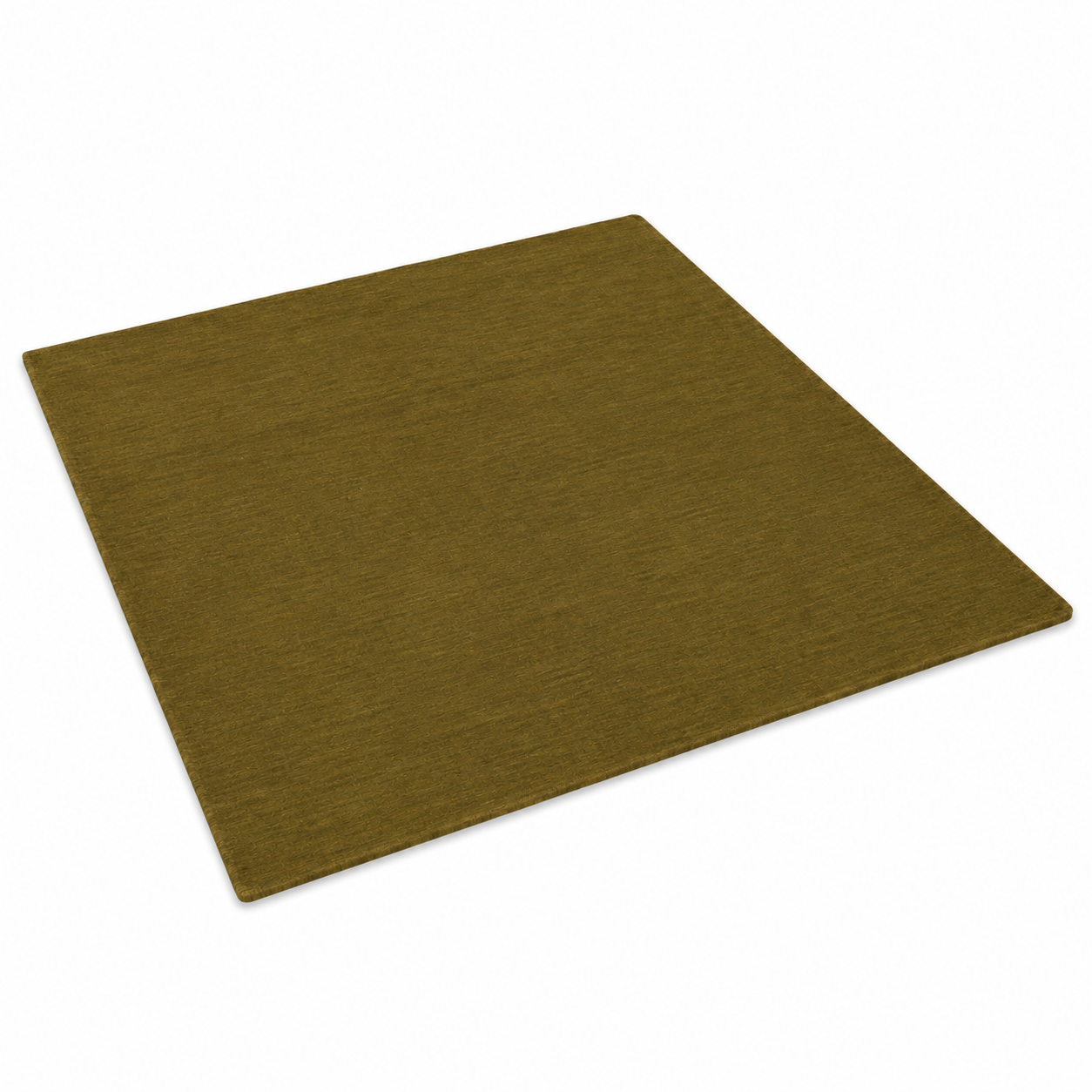 Plain Hand Knotted Wool Rug