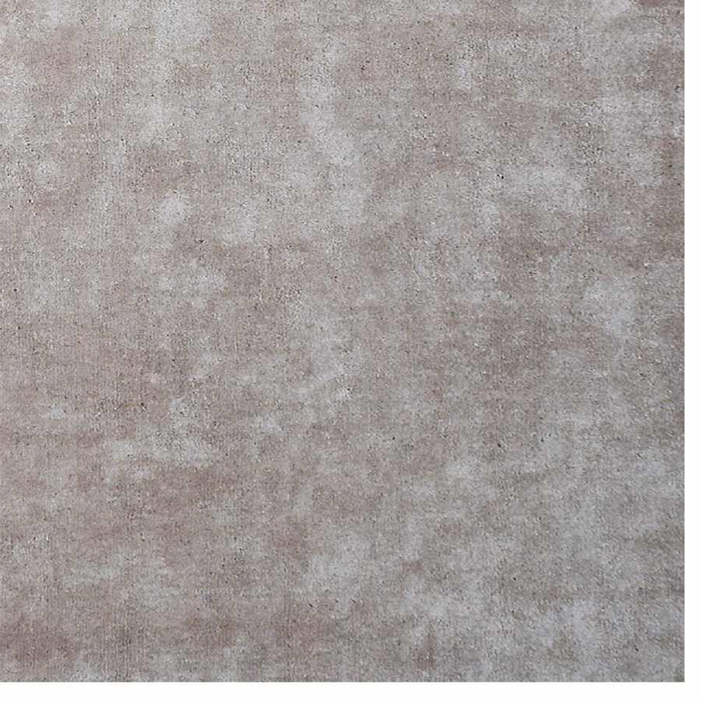 Solid Hand Knotted Silk Rug