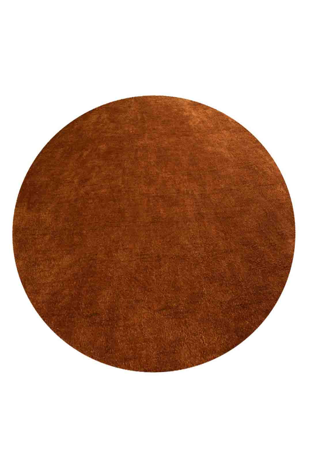 Solid Hand Knotted Silk Rug