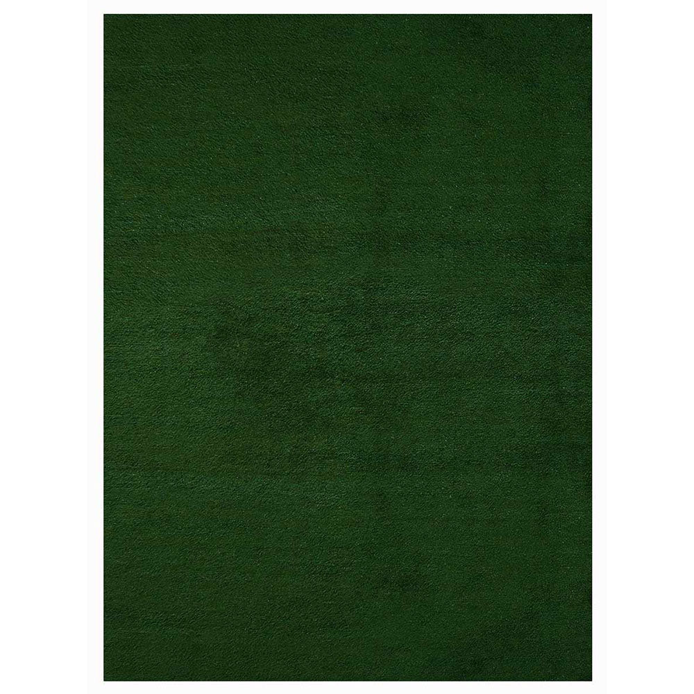 Solid Hand Knotted Silk Rug