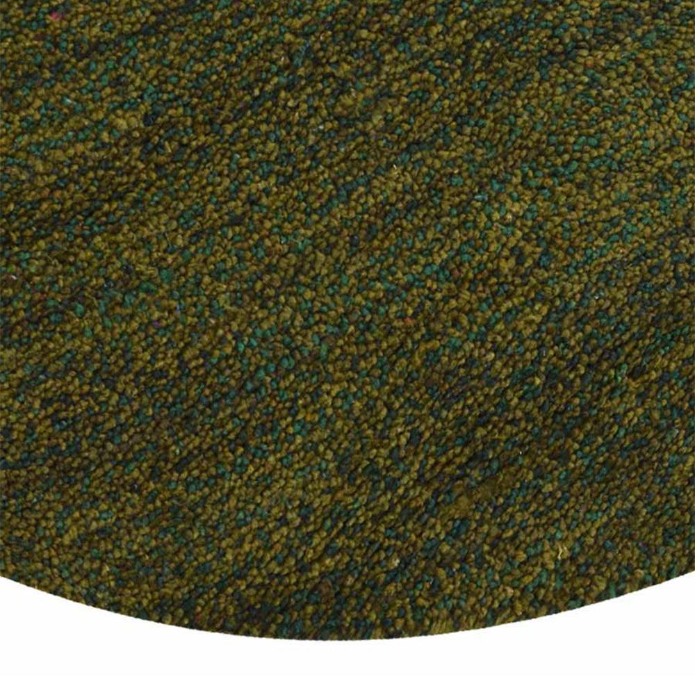 Solid Hand Knotted Silk Rug
