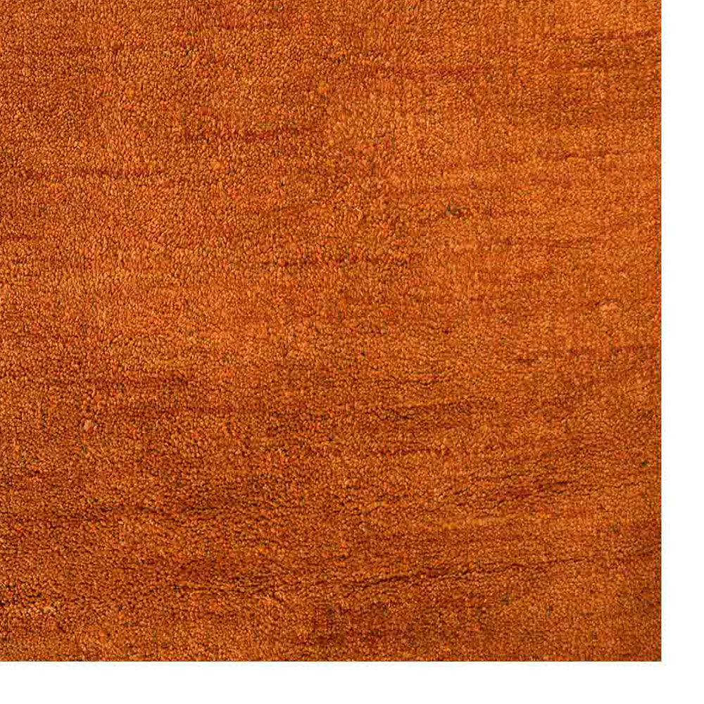 Solid Hand Knotted Silk Rug