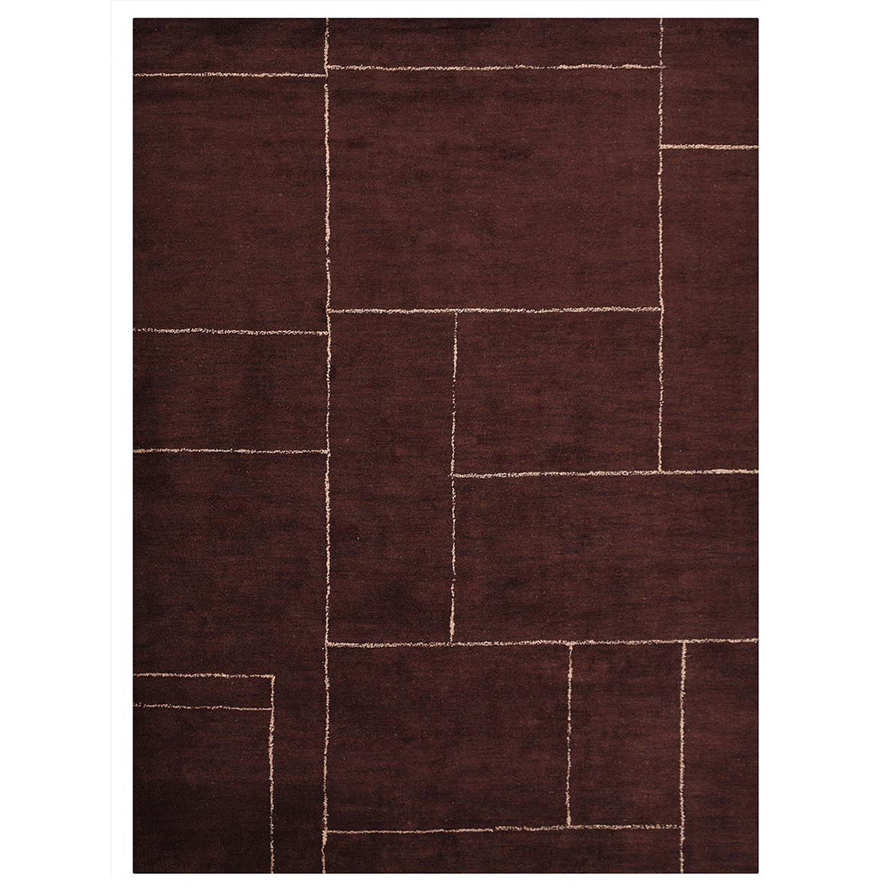 Matrix Hand Knotted Silk Rug