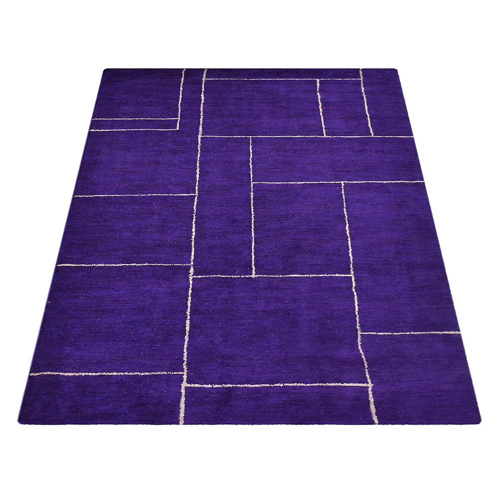 Matrix Hand Knotted Silk Rug