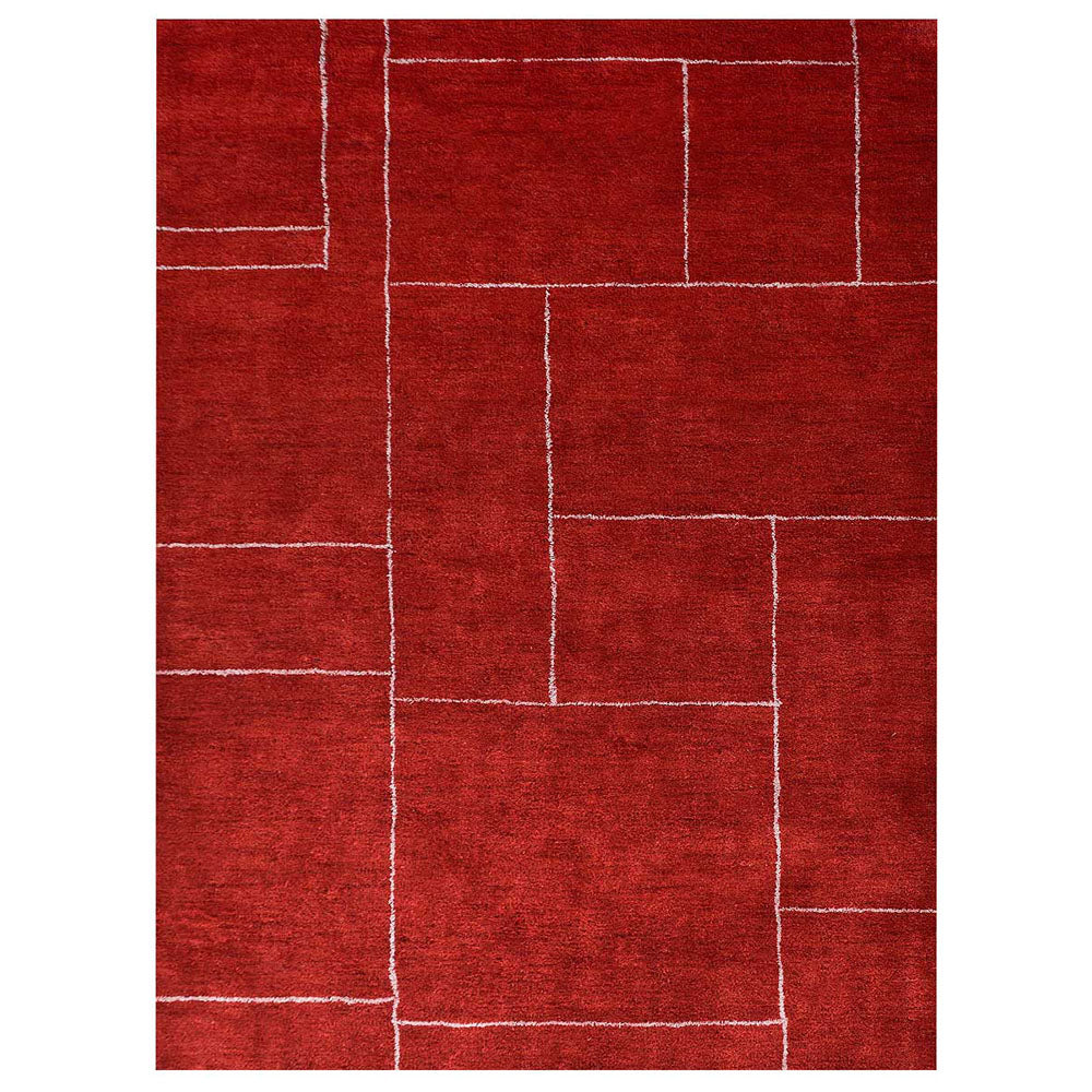 Matrix Hand Knotted Silk Rug