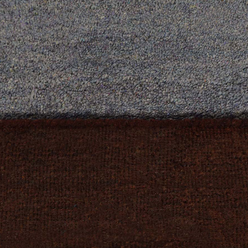 Lines Hand Knotted Silk & Wool Rug