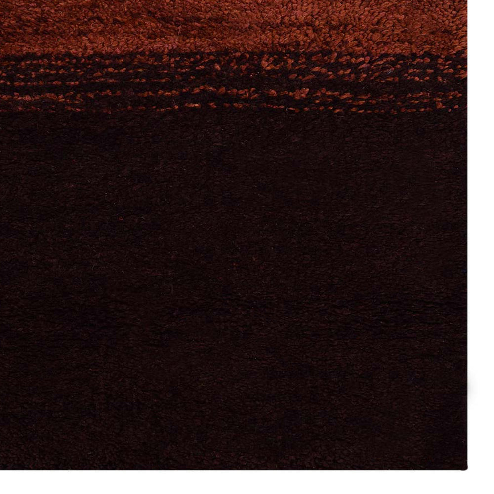 Lines Hand Knotted Silk & Wool Rug