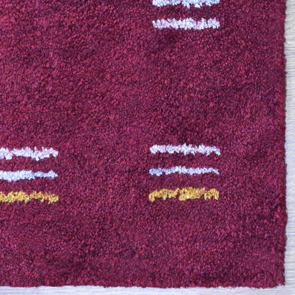 Bronte Hand Knotted Silk & Wool Rug