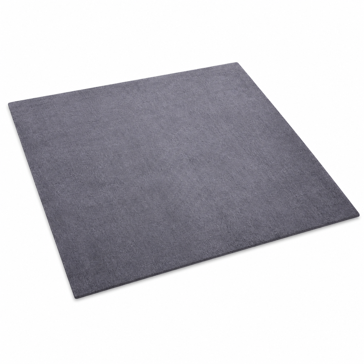 Solid Hand Knotted Silk & Wool Rug