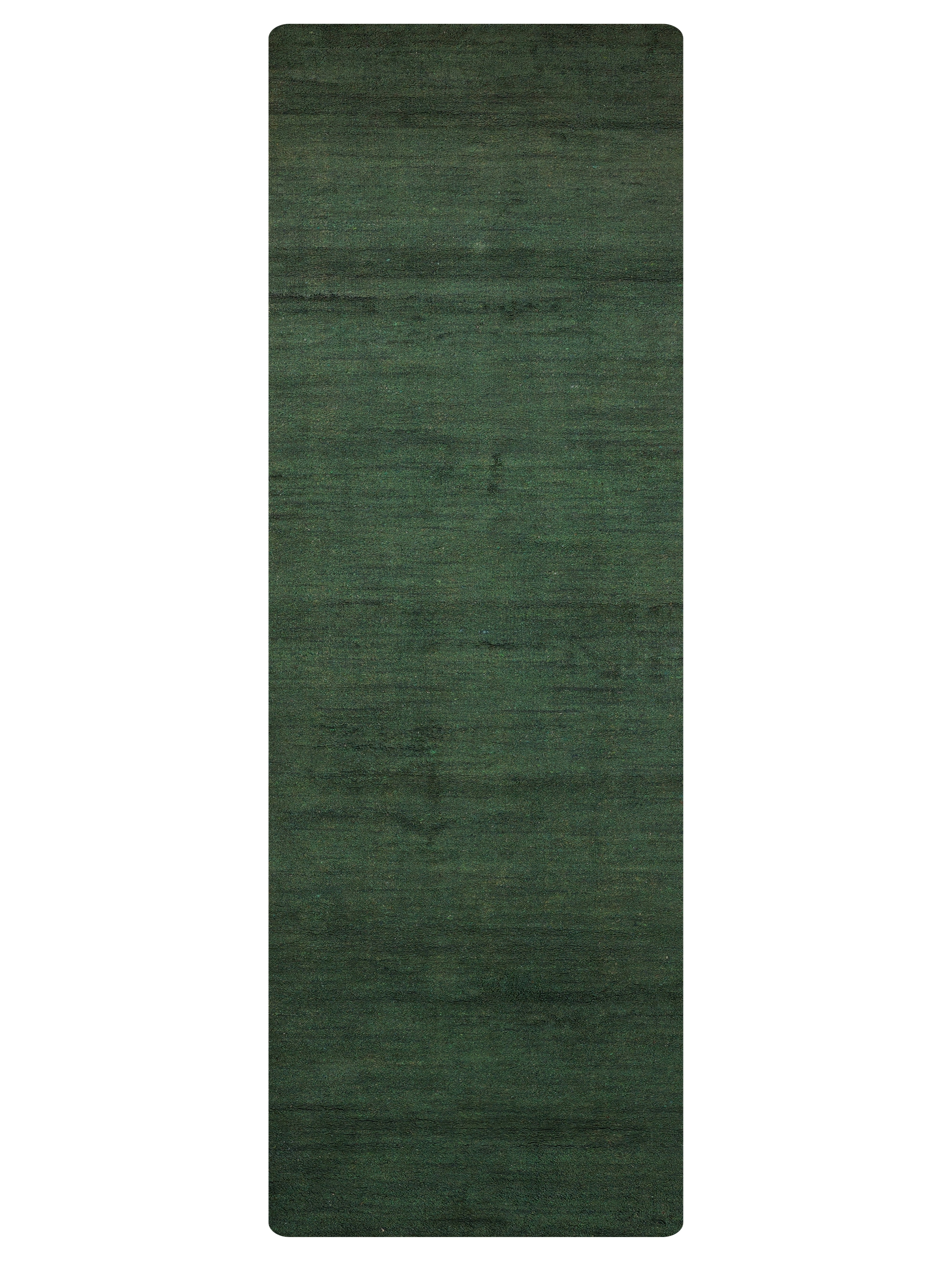 Dual Tone Hand Knotted Silk & Wool Rug