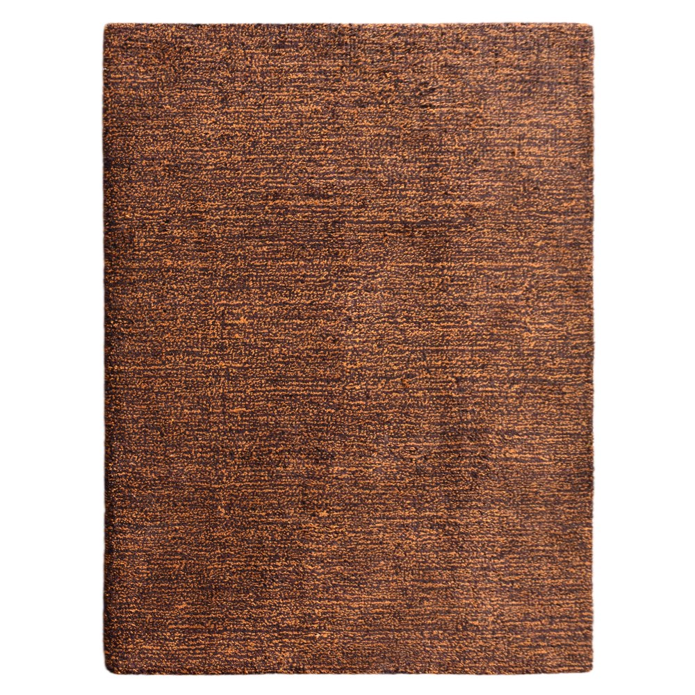 Dual Tone Hand Knotted Silk & Wool Rug