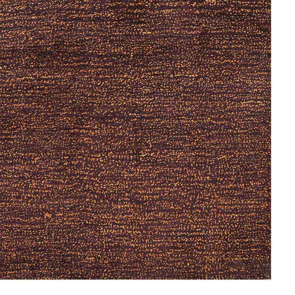 Dual Tone Hand Knotted Silk & Wool Rug