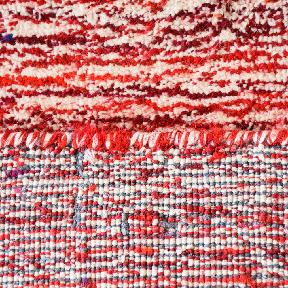 Dual Tone Hand Knotted Wool & Silk Rug