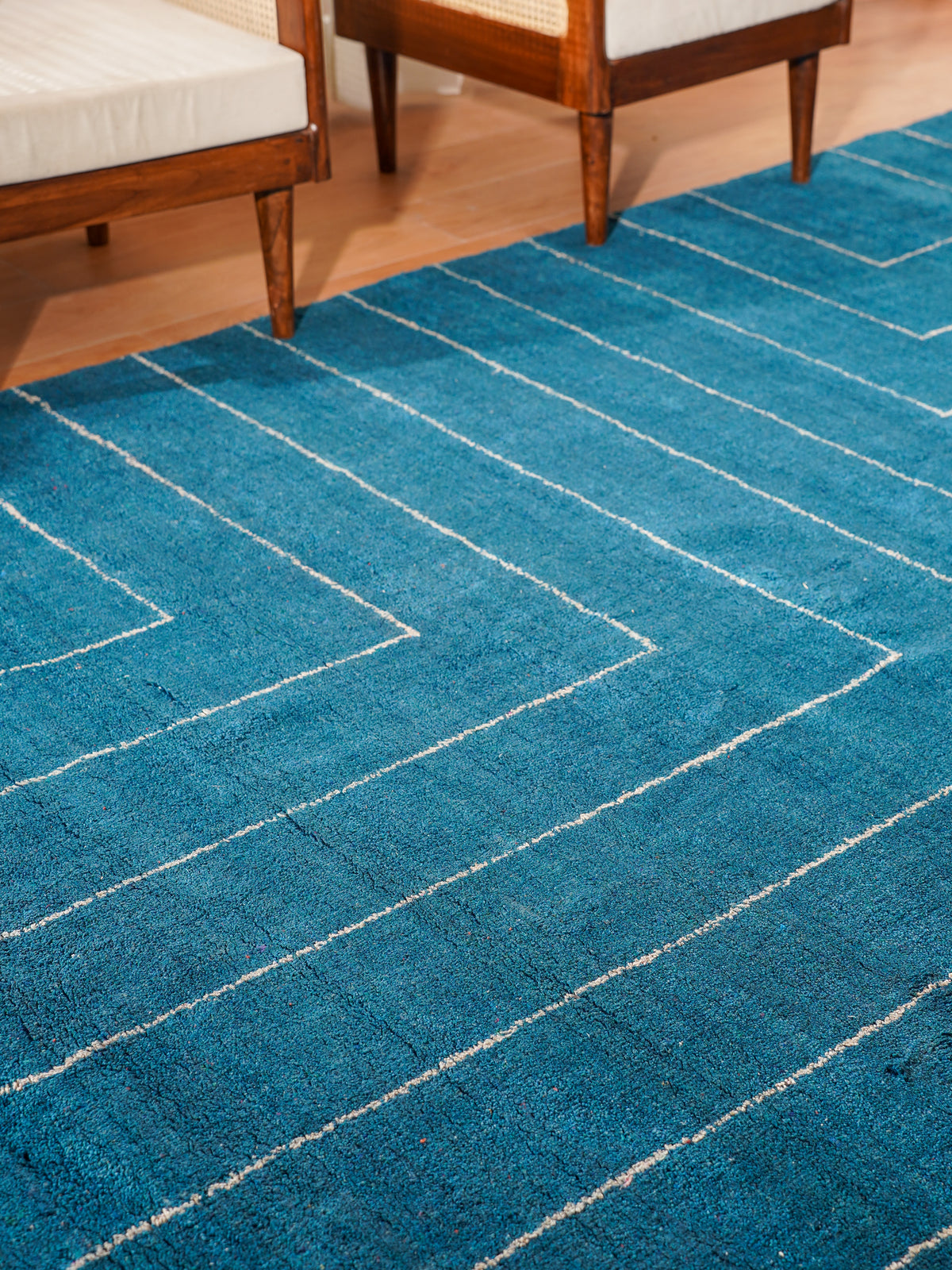 Tansen Hand Knotted Silk & Wool Rug