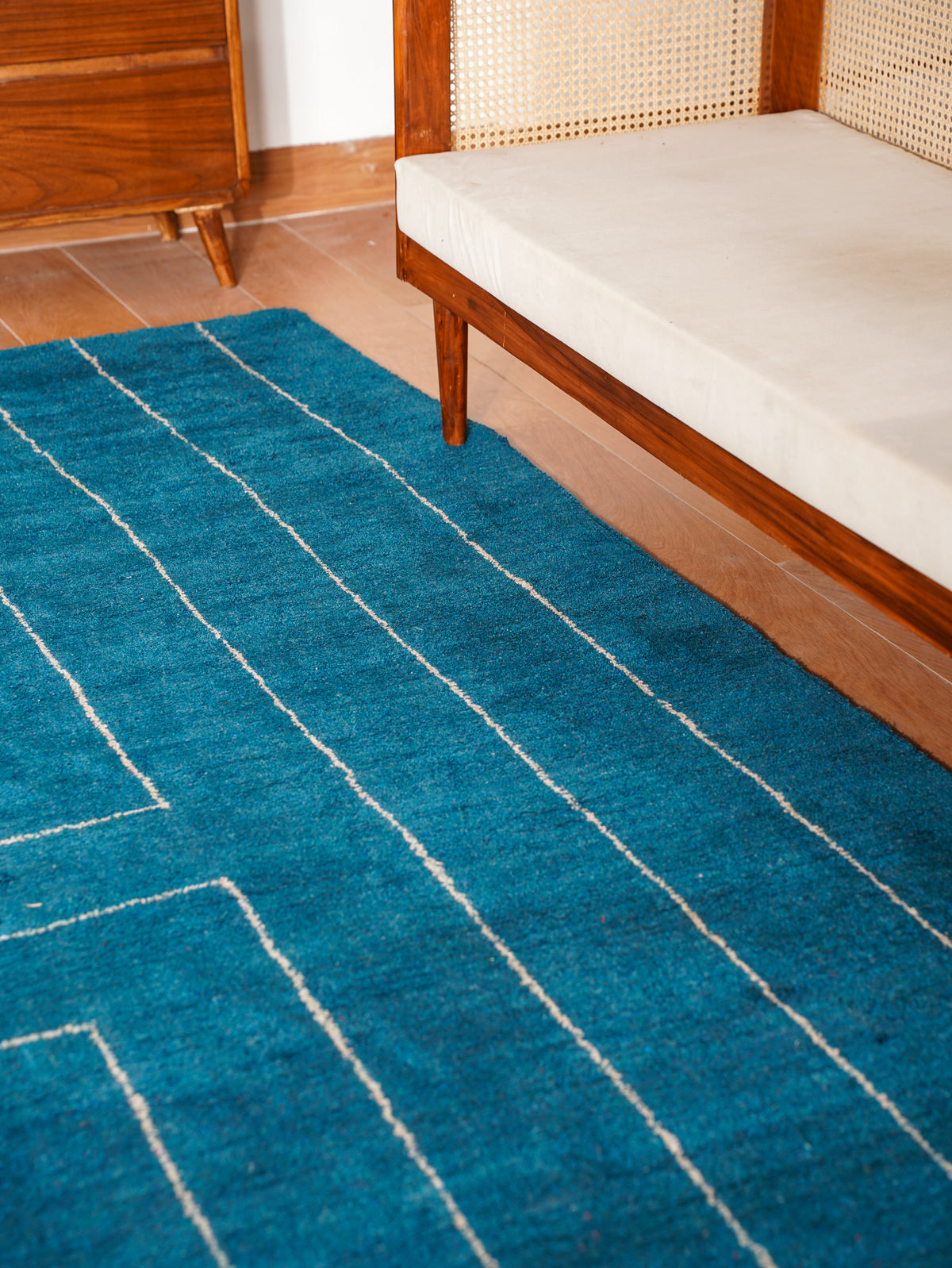 Tansen Hand Knotted Silk & Wool Rug