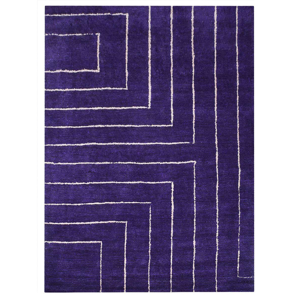 Tansen Hand Knotted Silk & Wool Rug