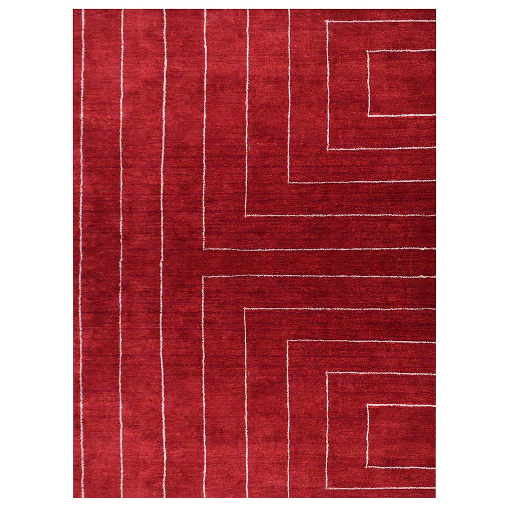 Tansen Hand Knotted Silk & Wool Rug