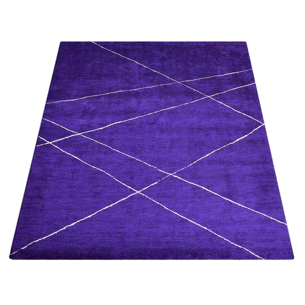 Mysuru Hand Knotted Silk & Wool Area Rug