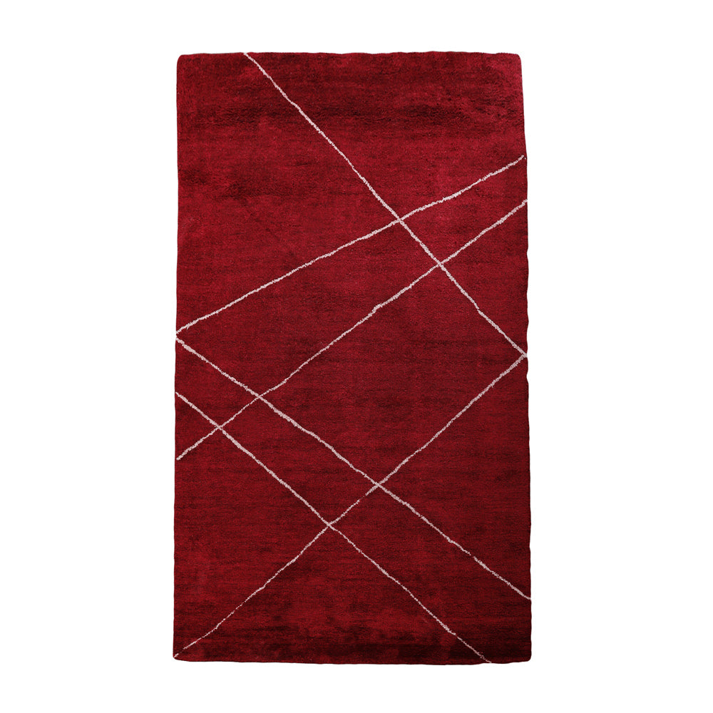 Mysuru Hand Knotted Silk & Wool Area Rug