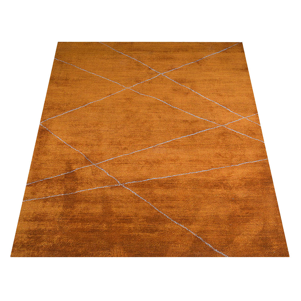 Mysuru Hand Knotted Silk & Wool Area Rug