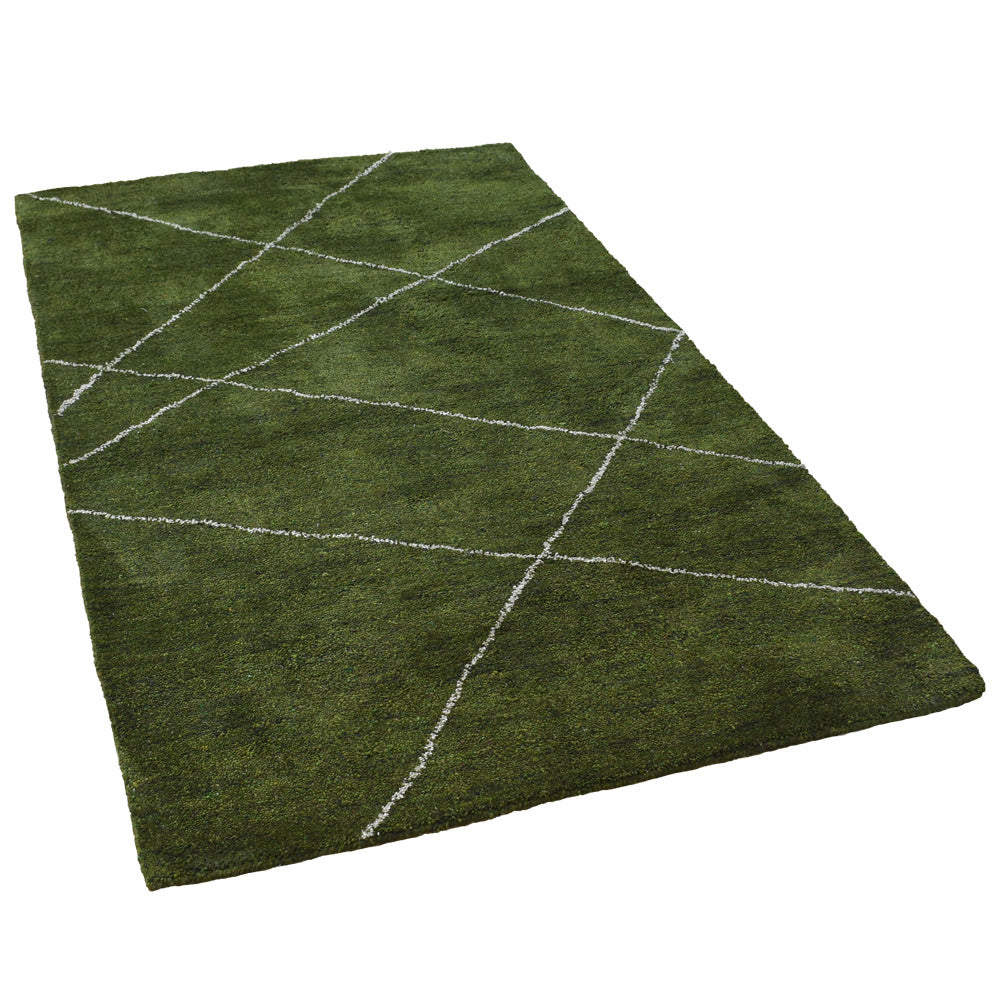 Mysuru Hand Knotted Silk & Wool Area Rug
