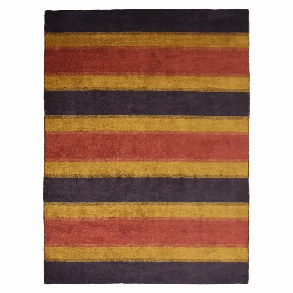 Ulys Hand Knotted Silk & Wool Area Rug