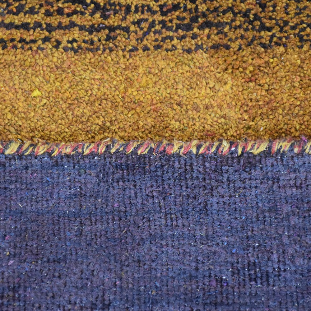 Ulys Hand Knotted Silk & Wool Area Rug