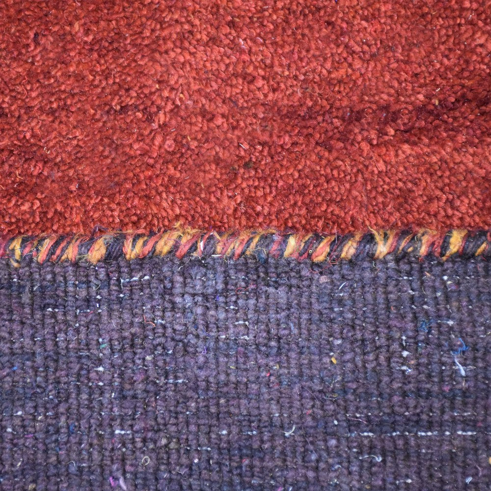Ulys Hand Knotted Silk & Wool Area Rug