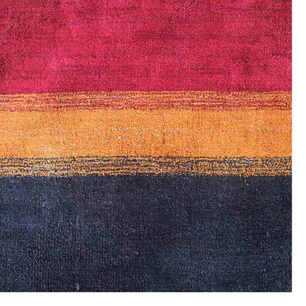 Ulys Hand Knotted Silk & Wool Area Rug
