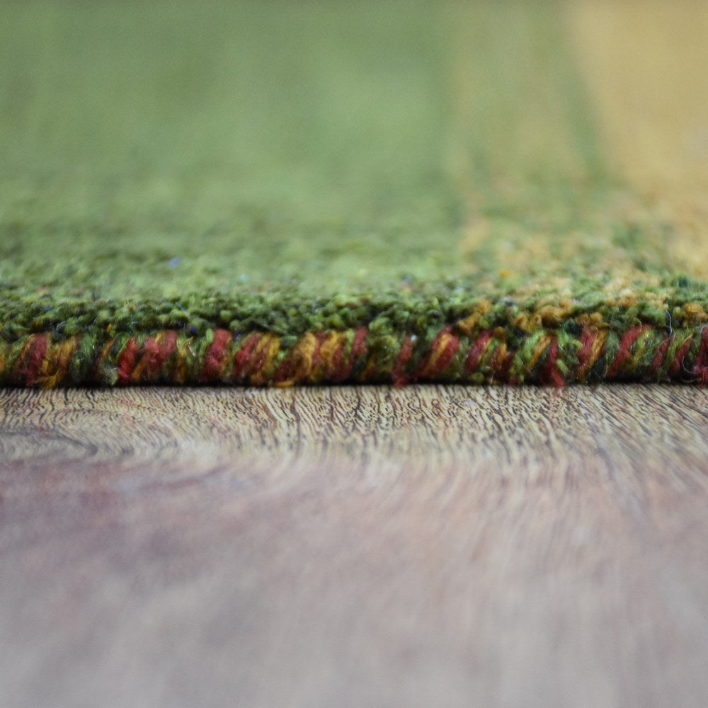 Ulys Hand Knotted Silk & Wool Area Rug