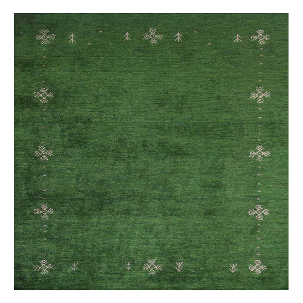 Neil Hand Knotted Silk & Wool Beige Area Rug