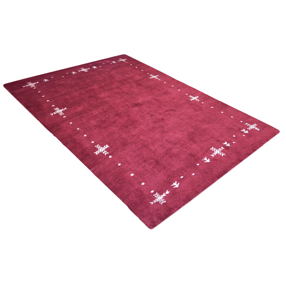 Neil Hand Knotted Silk & Wool Beige Area Rug