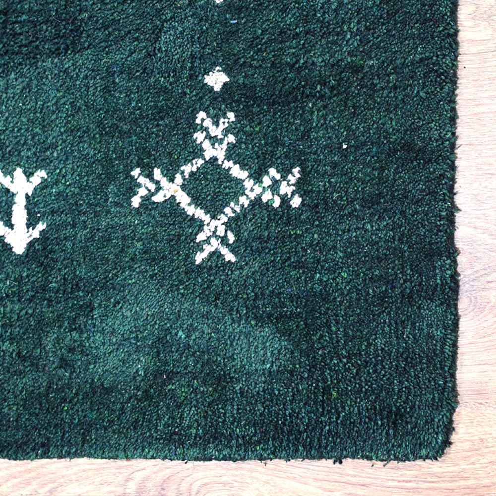 Neil Hand Knotted Silk & Wool Beige Area Rug
