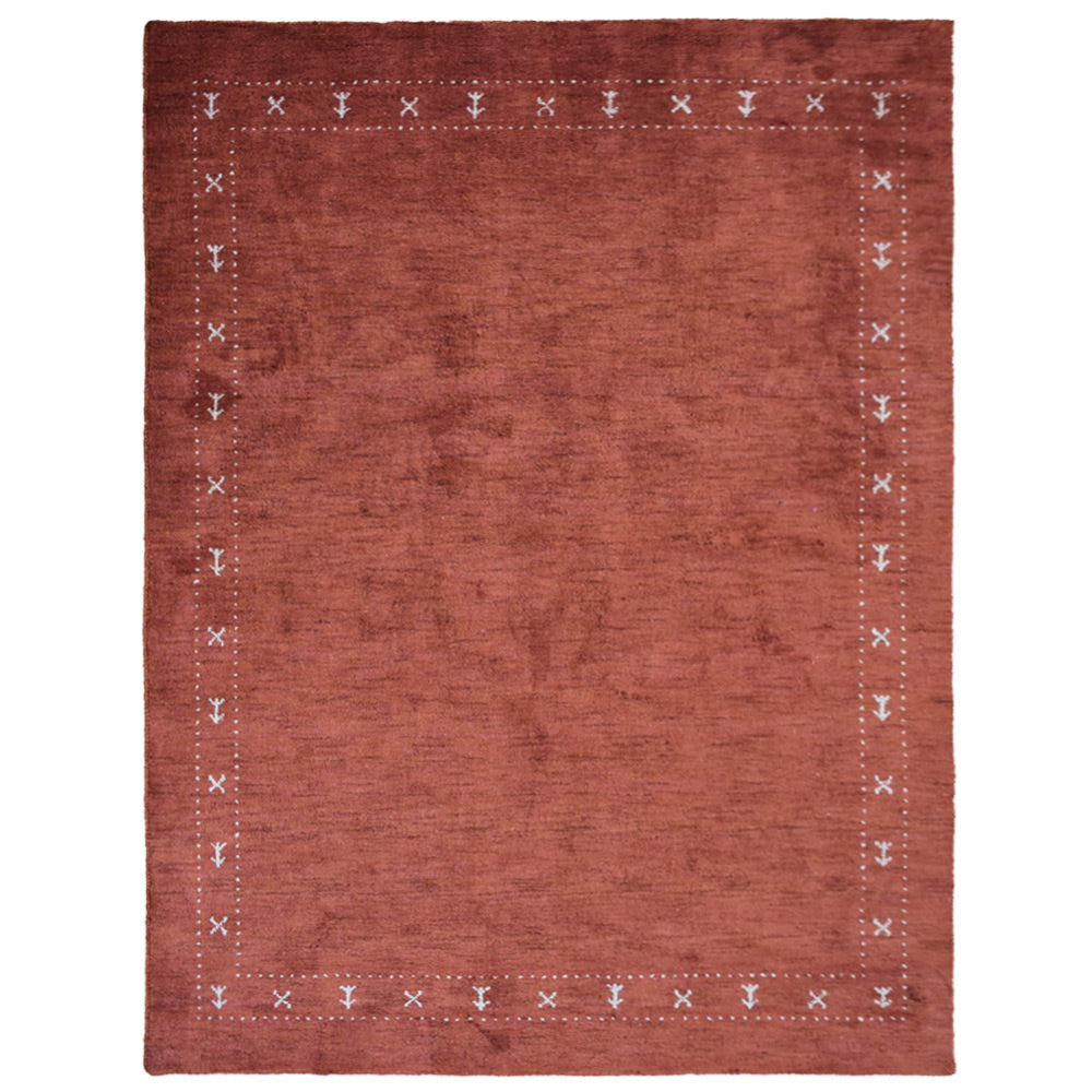Fia Hand Knotted Silk & Wool Area Rug