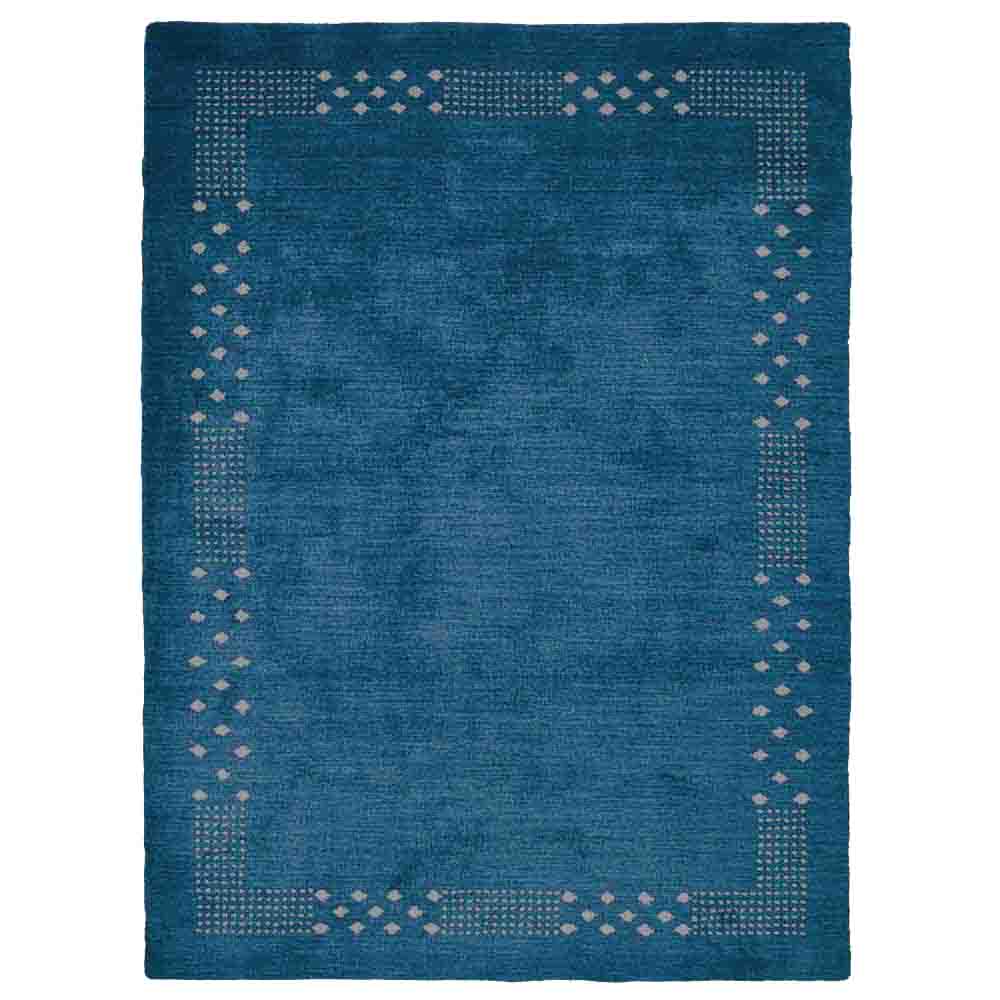 Usher Hand Knotted Silk & Wool Rug