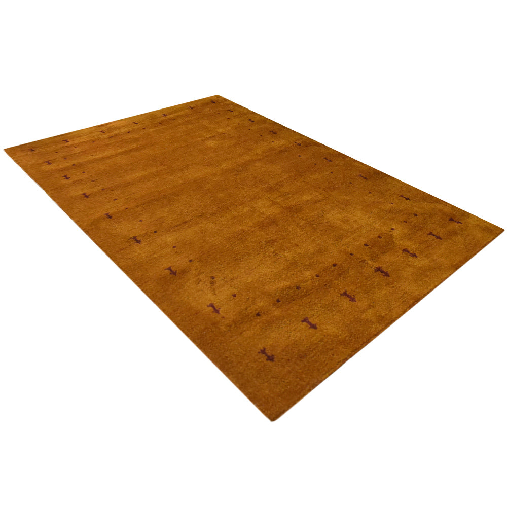 Dale Hand Knotted Silk & Wool Blue Area Rug