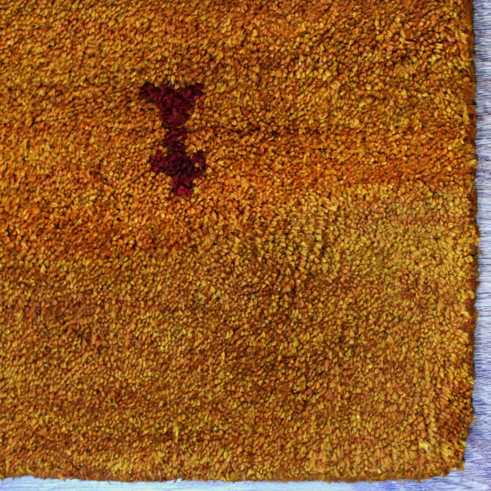 Dale Hand Knotted Silk & Wool Blue Area Rug