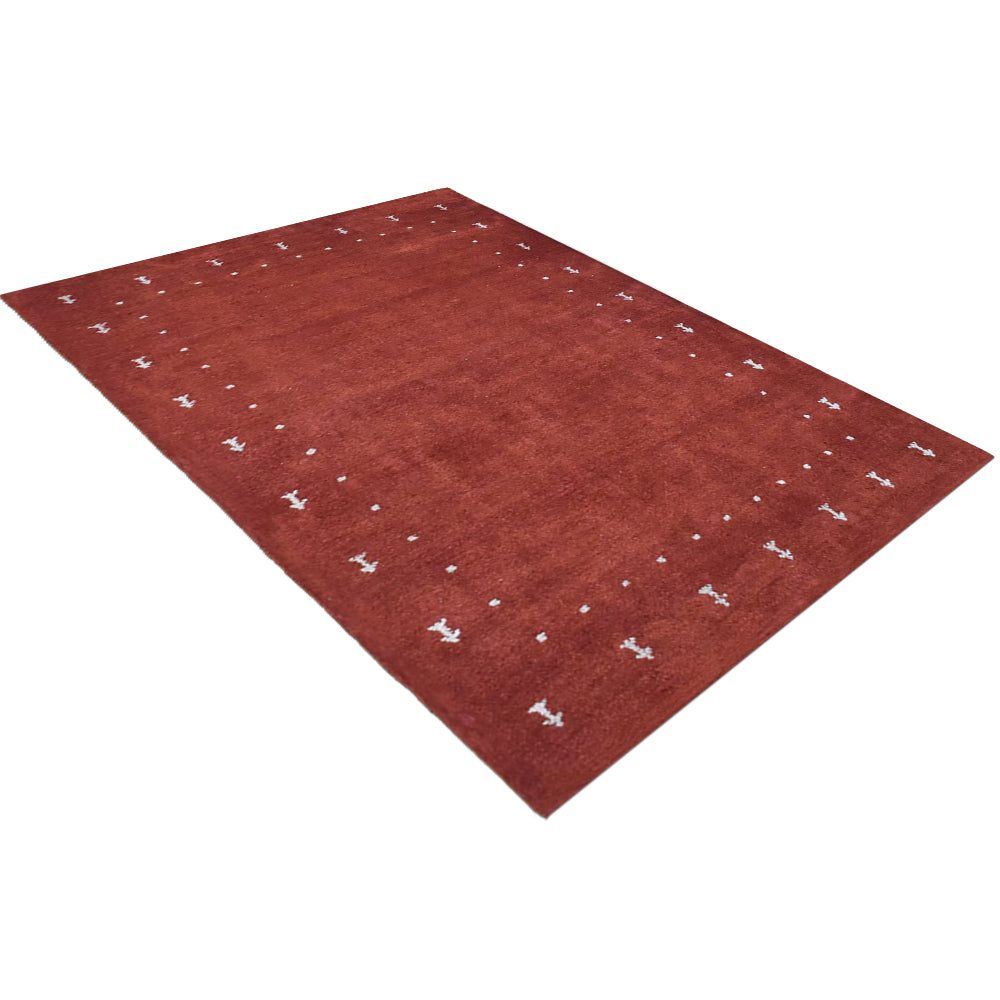 Dale Hand Knotted Silk & Wool Blue Area Rug