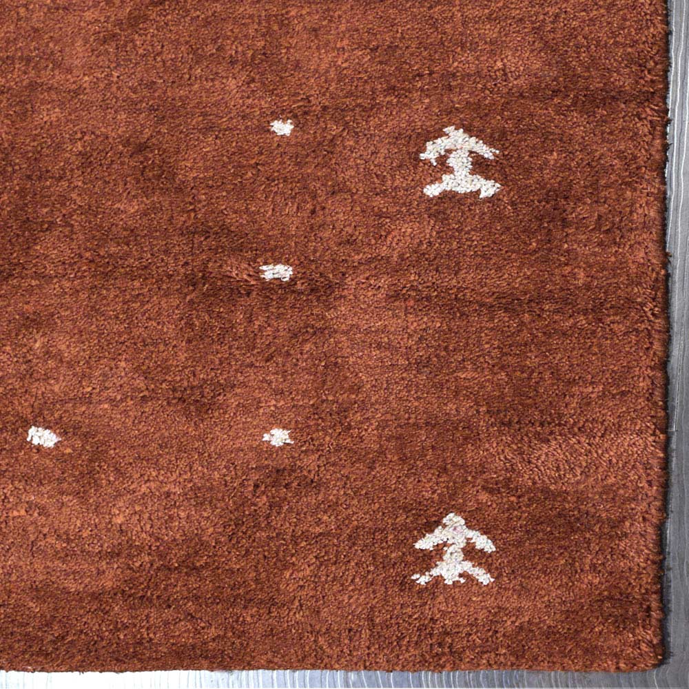 Dale Hand Knotted Silk & Wool Blue Area Rug