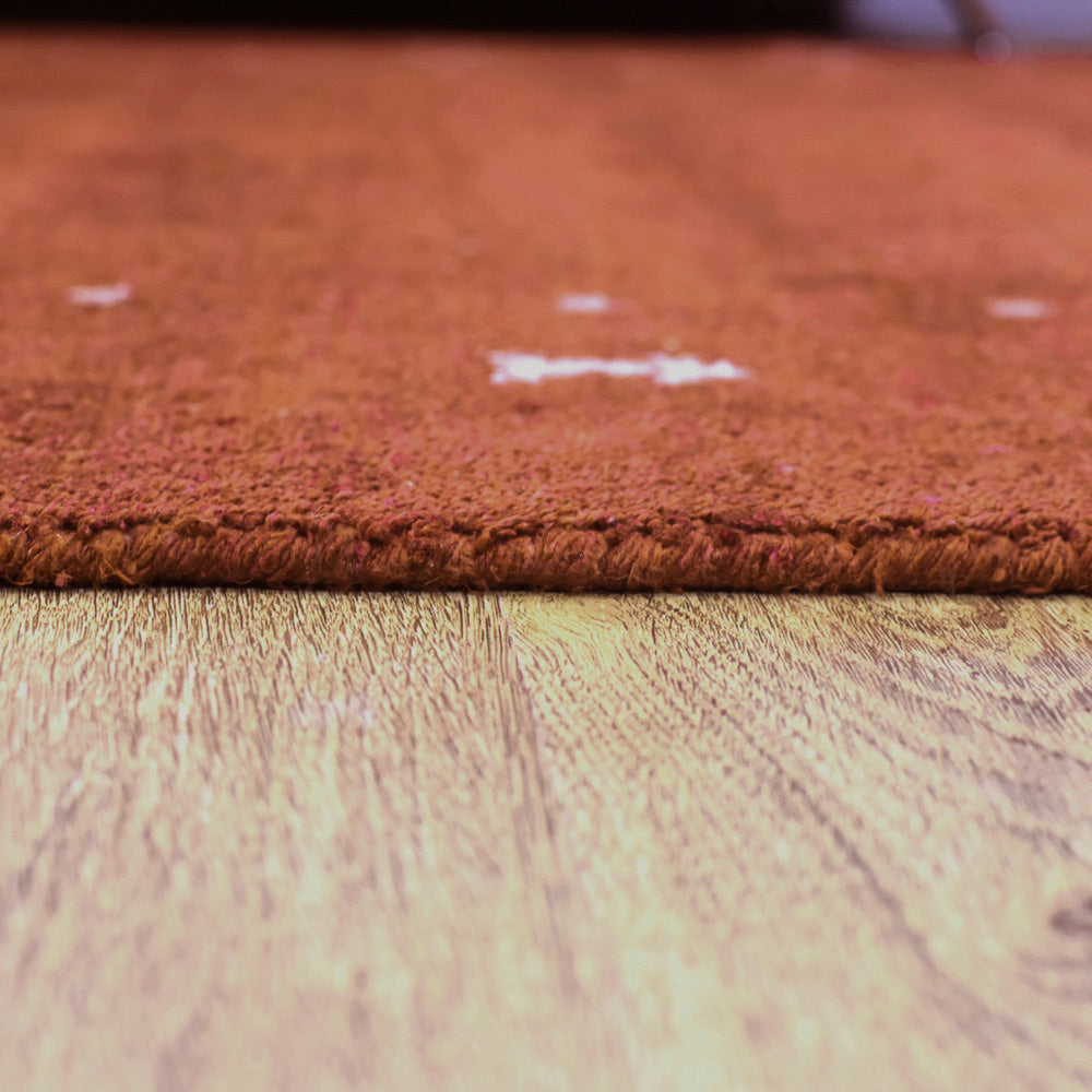 Dale Hand Knotted Silk & Wool Blue Area Rug