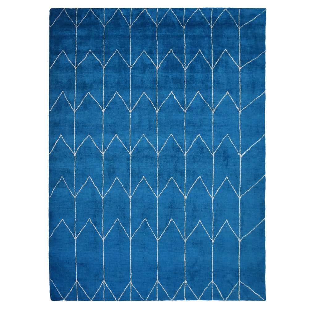 Quint Hand Knotted Silk & Wool Rug
