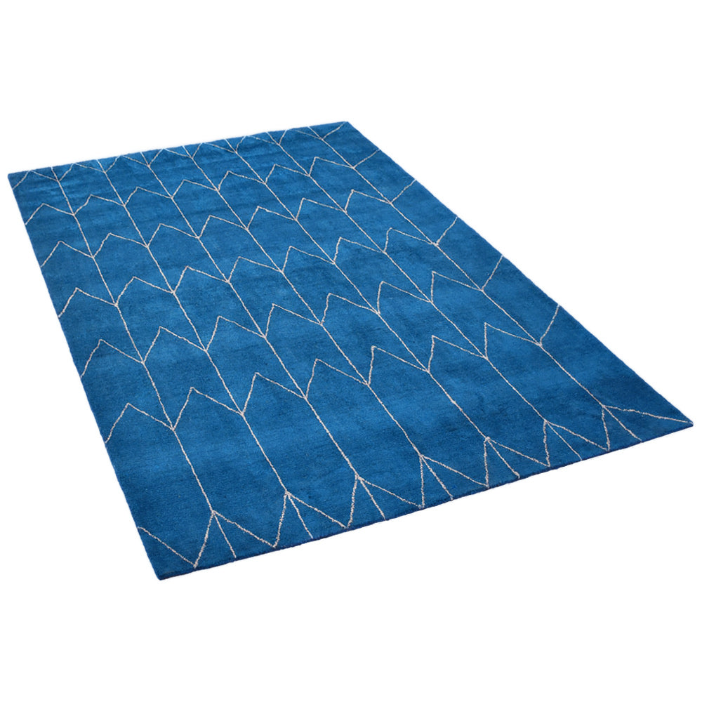 Quint Hand Knotted Silk & Wool Rug