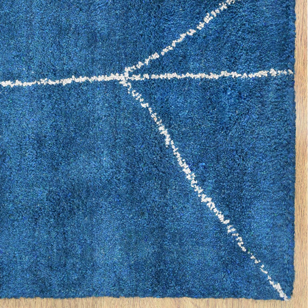 Quint Hand Knotted Silk & Wool Rug